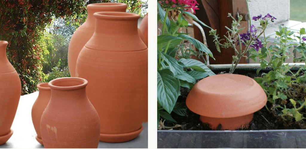 Jarre Irrigation en Céramique Terre Cuite Ollas Jamet – Contenance : 1,5 L